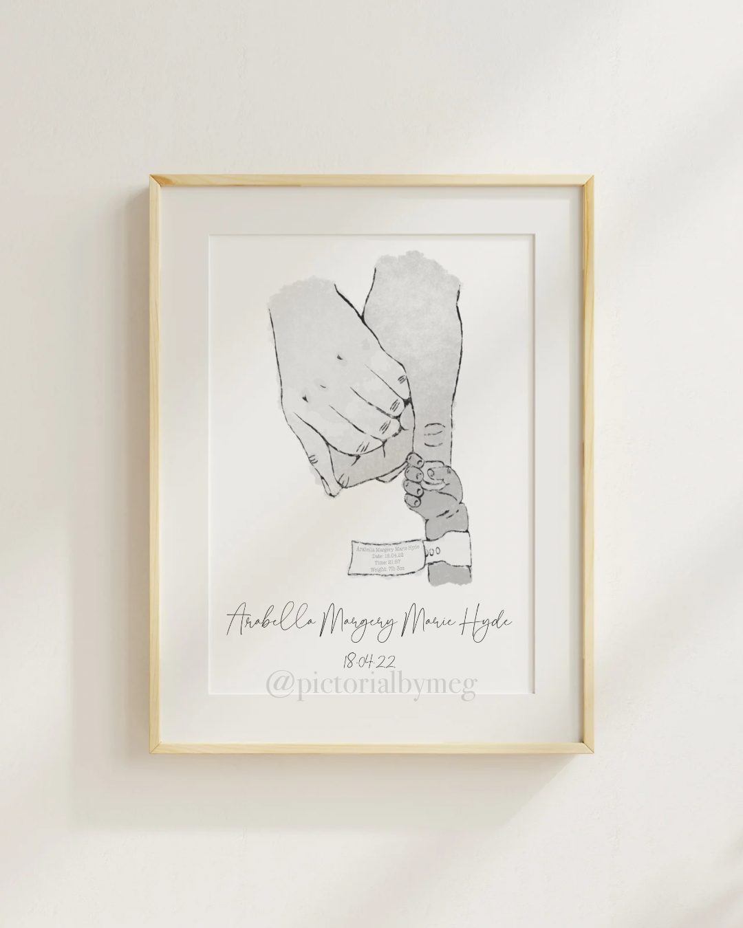 Personalised New Baby - Digital Download